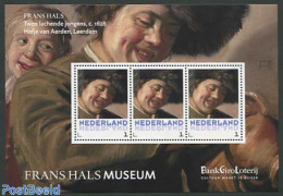 Netherlands - Personal Stamps TNT/PNL 2013 Frans Hals Museum 3v M/s, Mint NH, Art - Museums - Paintings - Museen