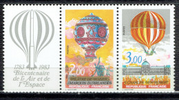 Bicentenaire De L'Air Et De L'Espace - Unused Stamps