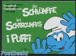 Switzerland 2013 Smurfs Booklet, Mint NH, Stamp Booklets - Art - Comics (except Disney) - Neufs