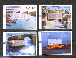 Malta 2002 Automat Stamps 4v, Mint NH, Various - Tourism - Malta