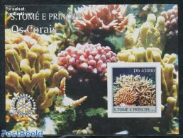 Sao Tome/Principe 2004 Corals S/s, Imperforated, Mint NH, Nature - São Tomé Und Príncipe