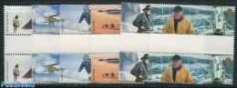 Great Britain 2003 Extreme Adventures 6v, Gutterpairs, Mint NH, History - Sport - Transport - Explorers - Mountains & .. - Unused Stamps