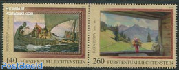 Liechtenstein 2013 Eugen Zotow Paintings 2v [:], Joint Issue Russia, Mint NH, Transport - Various - Ships And Boats - .. - Ongebruikt
