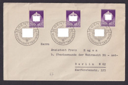 Genthin Deutsches Reich Sachsen Anhalt Sondermarke U. Stempel Wehrkampftage - Covers & Documents