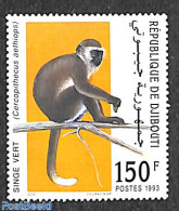 Djibouti 1993 Animals 1v, Mint NH, Nature - Animals (others & Mixed) - Monkeys - Djibouti (1977-...)