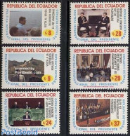 Ecuador 1984 Foreign Politics 6v, Mint NH, History - Politicians - Equateur