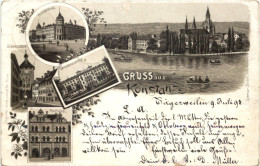 Gruss Aus Konstanz - Litho 1893 - Vorläufer - Konstanz