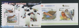 Korea, North 2009 Birdpex Booklet Imperforated, Mint NH, Nature - Birds - Stamp Booklets - Unclassified