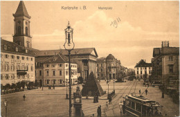 Karlsruhe - Marktplatz - Karlsruhe