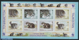 Tajikistan 1996 WWF, Cats Booklet (cover Colour May Vary), Mint NH, Nature - Cats - World Wildlife Fund (WWF) - Tadjikistan