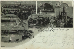 Gruss Aus Konstanz - Litho - Konstanz