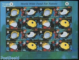 Micronesia 1997 WWF, Fish, Mint NH, Nature - Fish - World Wildlife Fund (WWF) - Poissons