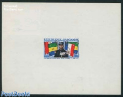 Gabon 1962 Ntchorere, Epreuves De Luxe, Mint NH, History - Flags - Ongebruikt