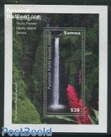 Samoa 2013 Sopoaga Fall S/s, Mint NH, Nature - Water, Dams & Falls - Samoa (Staat)