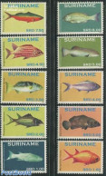 Suriname, Republic 2012 Fish 10v, Mint NH, Nature - Fish - Fische