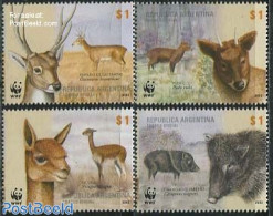 Argentina 2002 WWF, Animals 4v, Mint NH, Nature - Animals (others & Mixed) - World Wildlife Fund (WWF) - Nuovi