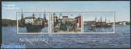 Greenland 2013 Nordafar S/s, Joint Issue Foroyar, Mint NH, Nature - Transport - Various - Fishing - Ships And Boats - .. - Unused Stamps