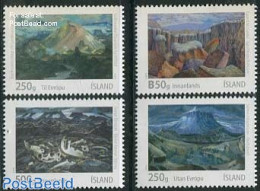 Iceland 2013 Paintings 4v, Mint NH, Art - Modern Art (1850-present) - Paintings - Unused Stamps