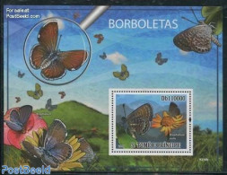 Sao Tome/Principe 2009 Butterflies S/s, Mint NH, Nature - Butterflies - Flowers & Plants - São Tomé Und Príncipe
