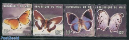 Mali 1996 Butterflies 4v, Mint NH, Nature - Butterflies - Mali (1959-...)