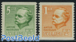 Sweden 1941 A.I. Hazelius 2v, Mint NH - Unused Stamps