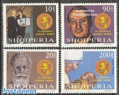 Albania 2001 Nobel Prize Winners 4v, Mint NH, Health - History - Science - Health - Nobel Prize Winners - Physicians - Nobelpreisträger