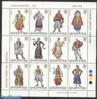 Albania 2002 Costumes 12v M/s, Mint NH, Various - Costumes - Costumes