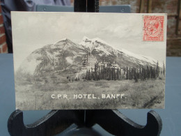 Cpa C.P.R. HOTEL, BANFF. 1920 - Banff