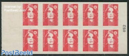 France 1993 Definitives Foil Booklet, Mint NH, Stamp Booklets - Unused Stamps