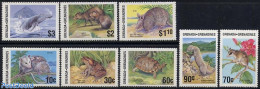 Grenada Grenadines 1986 Animals 8v, Mint NH, Nature - Transport - Animals (others & Mixed) - Frogs & Toads - Sea Mamma.. - Ships