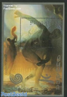 Guyana 1989 Cosmic Athlete S/s (Dali Painting), Mint NH, Sport - Sport (other And Mixed) - Art - Modern Art (1850-pres.. - Guyane (1966-...)
