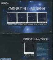 Guyana 2013 Constellations 2 S/s, Mint NH, Science - Astronomy - Astrology