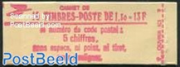 France 1979 Definitives Booklet, Sabine Red, 10x1.30, Brilliant Gum, Mint NH, Stamp Booklets - Nuovi