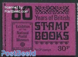 Great Britain 1971 Definitives Booklet, 80 Years Of British Stamp Books, Mint NH, Stamp Booklets - Ungebraucht
