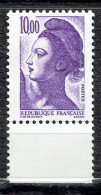 10,00 F Violet Type Liberté D'après Le Tableau "La Liberté Guidant Le Peuple"  De Delacroix - Ongebruikt