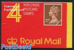 Great Britain 1988 Definitives Booklet, 4x27p, Mint NH, Stamp Booklets - Unused Stamps