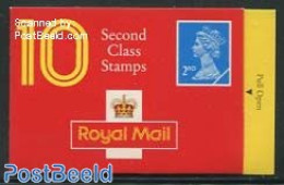 Great Britain 1992 Definitives Booklet, 10x2nd, Harrison & Sons, Mint NH, Stamp Booklets - Autres & Non Classés