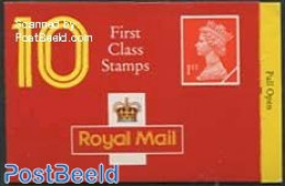 Great Britain 1993 Definitives Booklet, 10x1st, Walsall, Need To Kwon A Postcode Inside, Mint NH, Stamp Booklets - Other & Unclassified