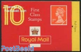 Great Britain 1993 Definitives Booklet, 10x1st, Harrison, Mint NH, Stamp Booklets - Other & Unclassified