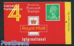 Great Britain 1991 Definitives Booklet, 4x33p, Mint NH, Stamp Booklets - Other & Unclassified