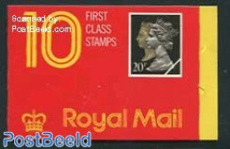 Great Britain 1990 Definitives Booklet, 10x20p, Harrison, Mint NH - Unused Stamps