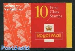 Great Britain 1996 Definitives Booklet, 10x1st, Walsall, Mint NH, Stamp Booklets - Sonstige & Ohne Zuordnung