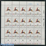 Israel 1989 Stamp Day M/s, Mint NH, Nature - Animals (others & Mixed) - Stamp Day - Ungebraucht (mit Tabs)
