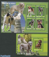 Saint Vincent & The Grenadines 2013 Union Island, Dogs 2 S/s, Mint NH, Nature - Dogs - St.Vincent E Grenadine