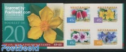 Australia 1999 Flowers Booklet S-a, Mint NH, Nature - Flowers & Plants - Stamp Booklets - Ongebruikt