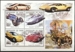 Niger 1999, Cars, Ferrari, Alfa, Chevrolet, Lotus, Daihatsu, 4val In BF - Niger (1960-...)