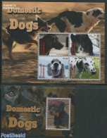 Dominica 2013 Dogs 2 S/s, Mint NH, Nature - Dogs - Dominicaanse Republiek