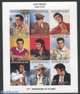 Mali 1997 Elvis Presley 9v M/s, Imperforated, Mint NH, Performance Art - Elvis Presley - Music - Popular Music - Elvis Presley