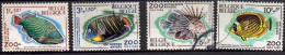 Belgique 1968 Zoo D'Anvers IV "Poissons" COB 1470-1473 (complet) - Used Stamps