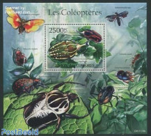 Comoros 2011 Beetles S/s, Mint NH, Nature - Insects - Komoren (1975-...)